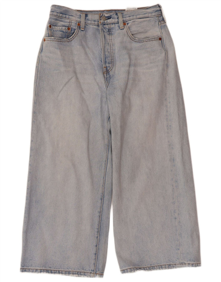 Blugi tăiați pentru femei Levi's W28 L23, bumbac albastru