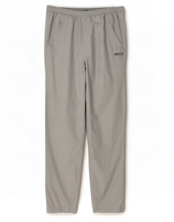 Pantaloni de trening Ellesse pentru femei UK 12 Medium Gri Poliester