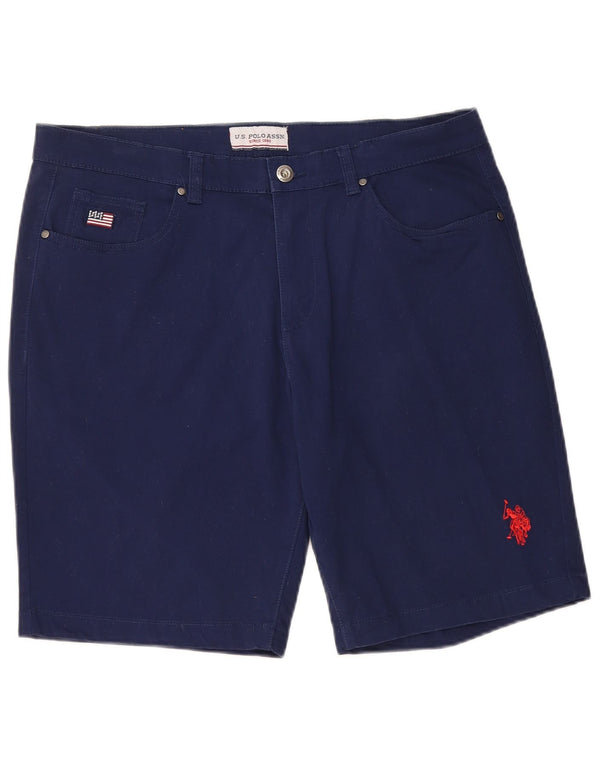 US POLO ASSN Pantaloni scurți casual pentru bărbați IT 50 Large W34 Bleumarin