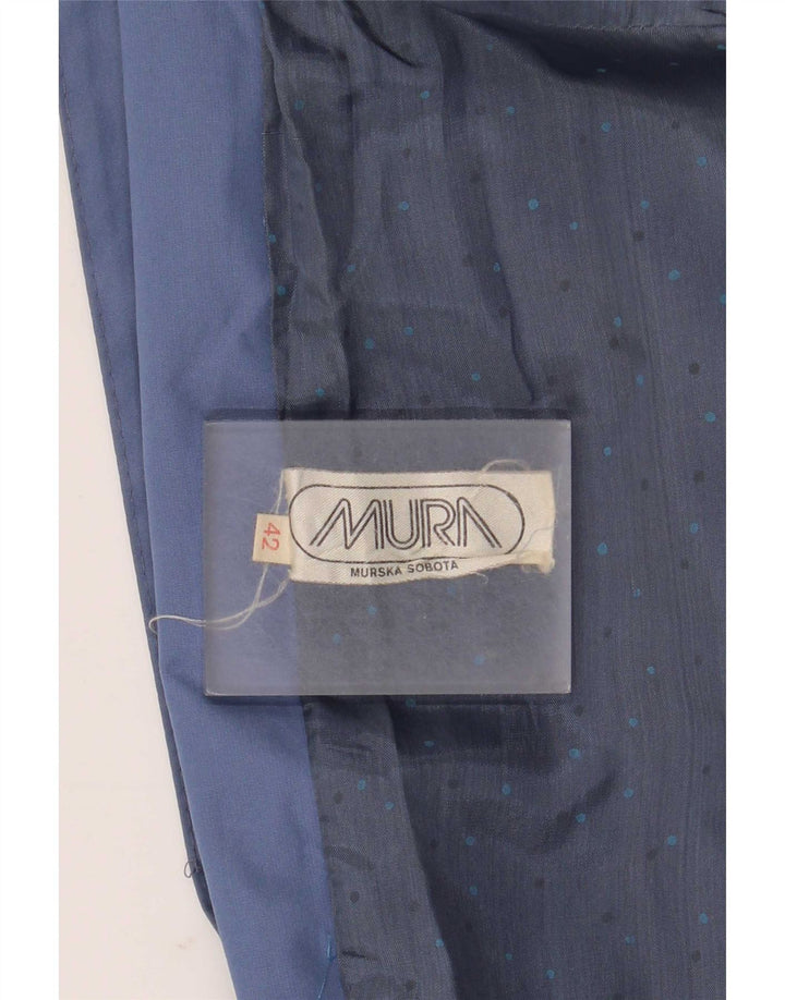Pardesiu vintage pentru femei IT 42 Medium Blue