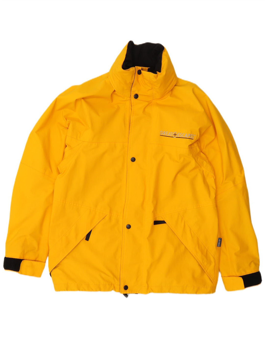 Jachetă de vânt pentru bărbați Great Escapes Gore-Tex UK 38, galben mediu