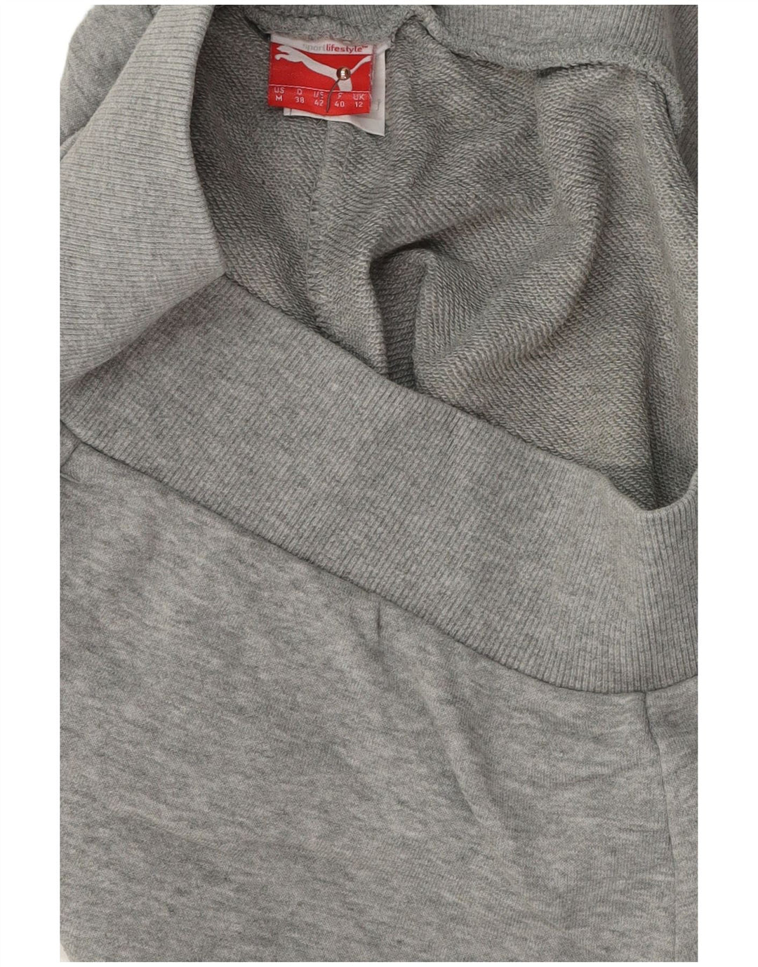 Pantaloni scurti sport PUMA pentru femei UK 12 Medium Grey Flecked