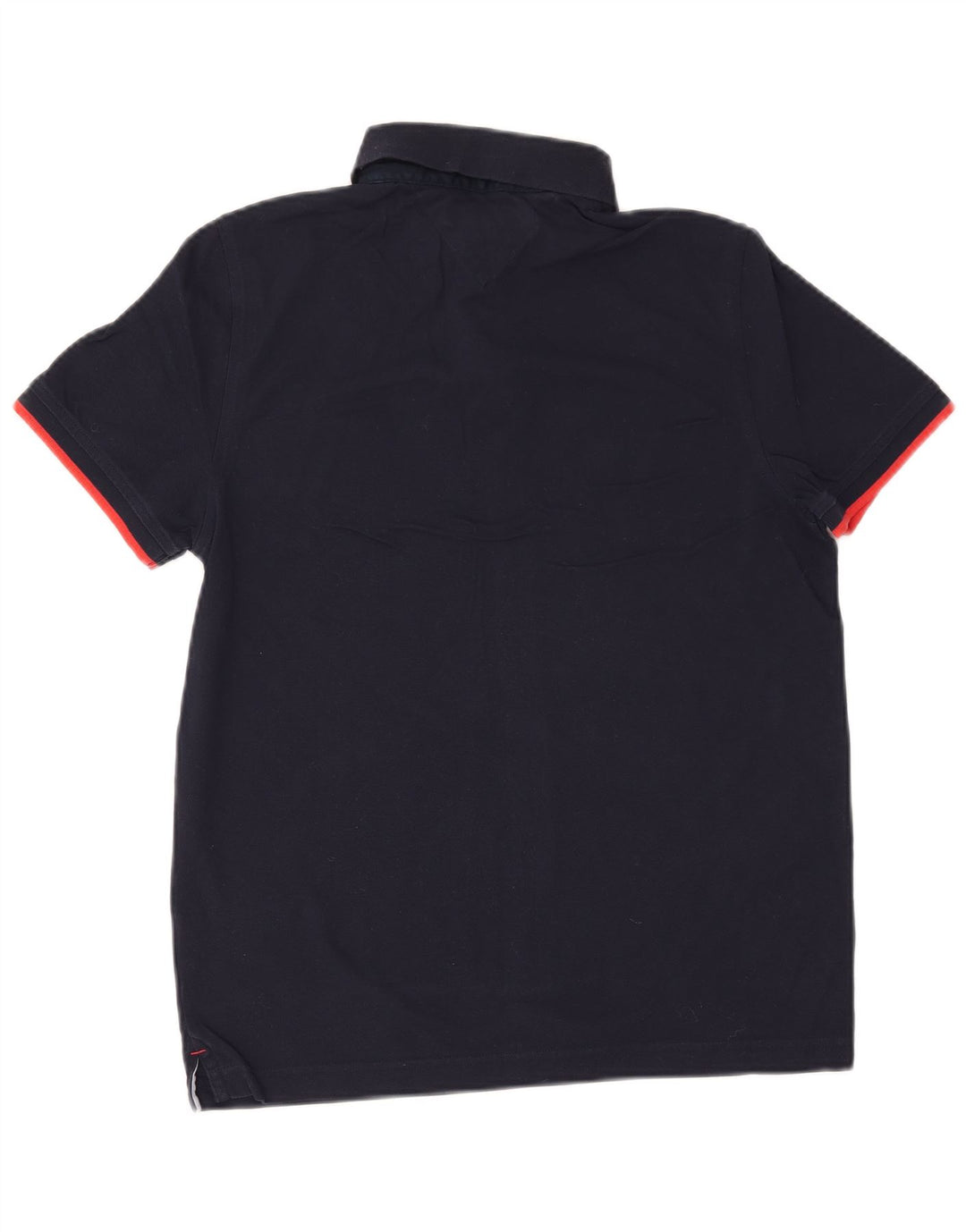 Tricou polo Tommy Hilfiger pentru bărbați, bumbac, albastru bleumarin