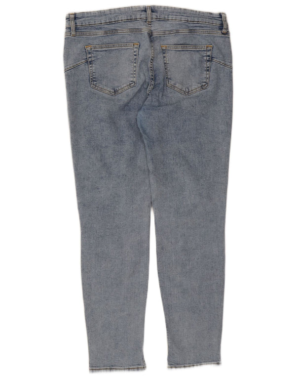 Blugi skinny de damă Zara EU 46 XL W36 L28 Albastru