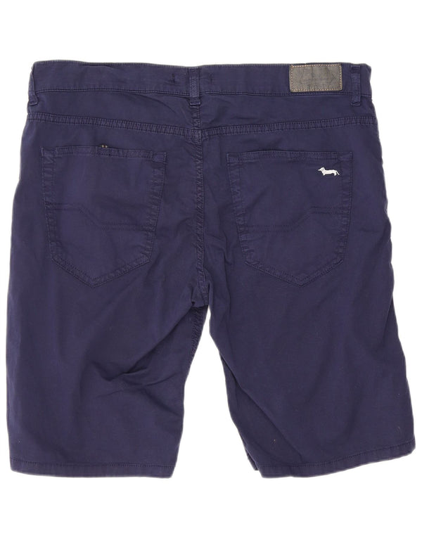 Pantaloni scurți casual pentru bărbați Harmont & Blaine IT 50 Large W34 Bumbac bleumarin