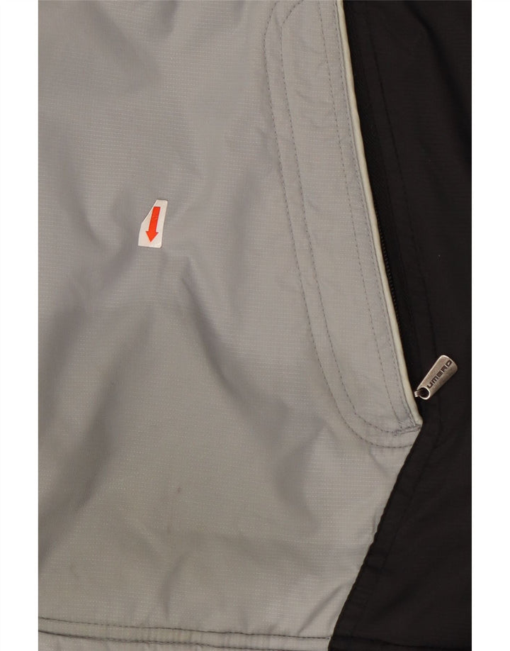Jachetă de vânt pentru bărbați Umbro UK 42 XL, gri, nailon color bloc