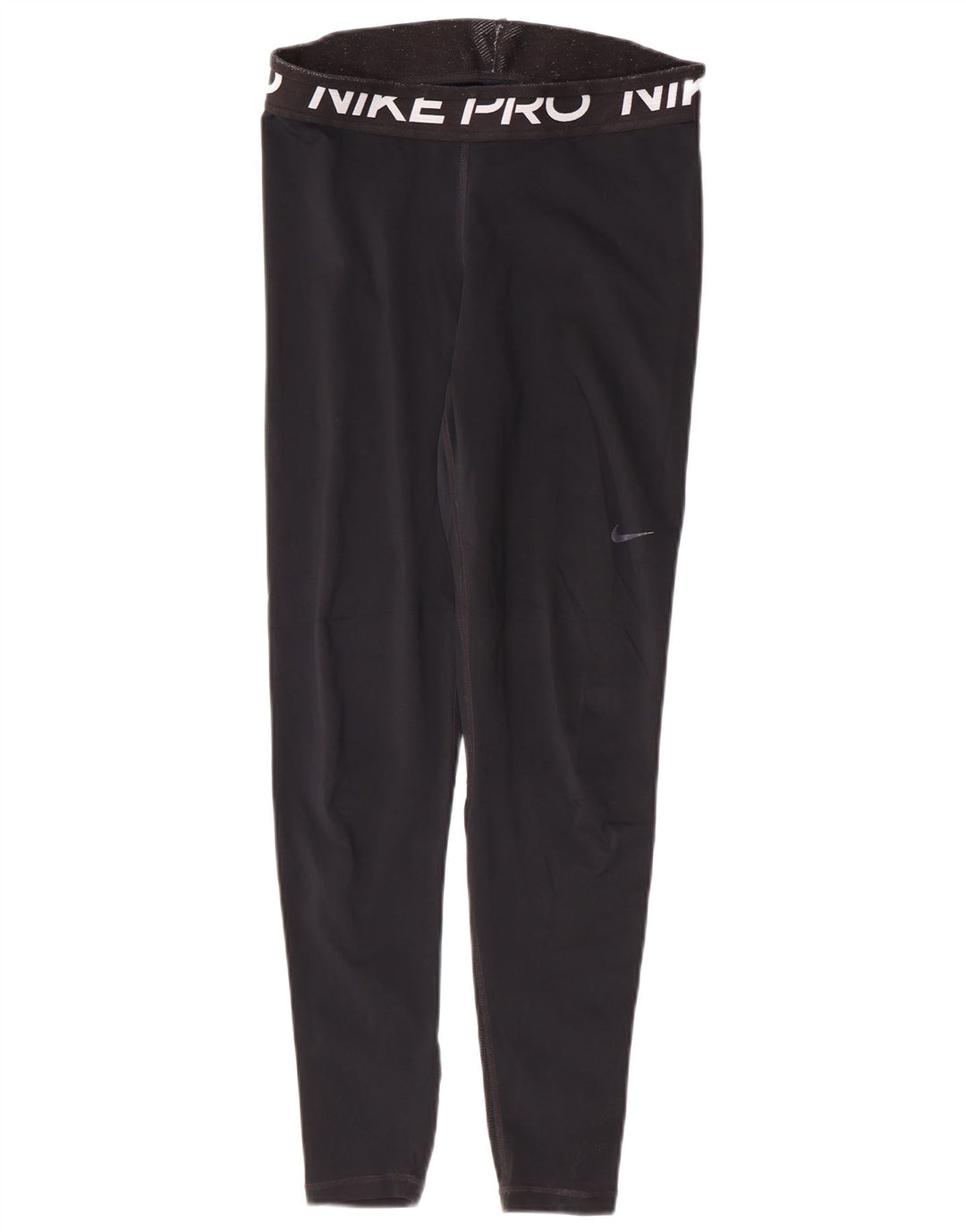 Leggings Nike Dri Fit Graphic pentru femei UK 12 Medium Black Poliester Sports