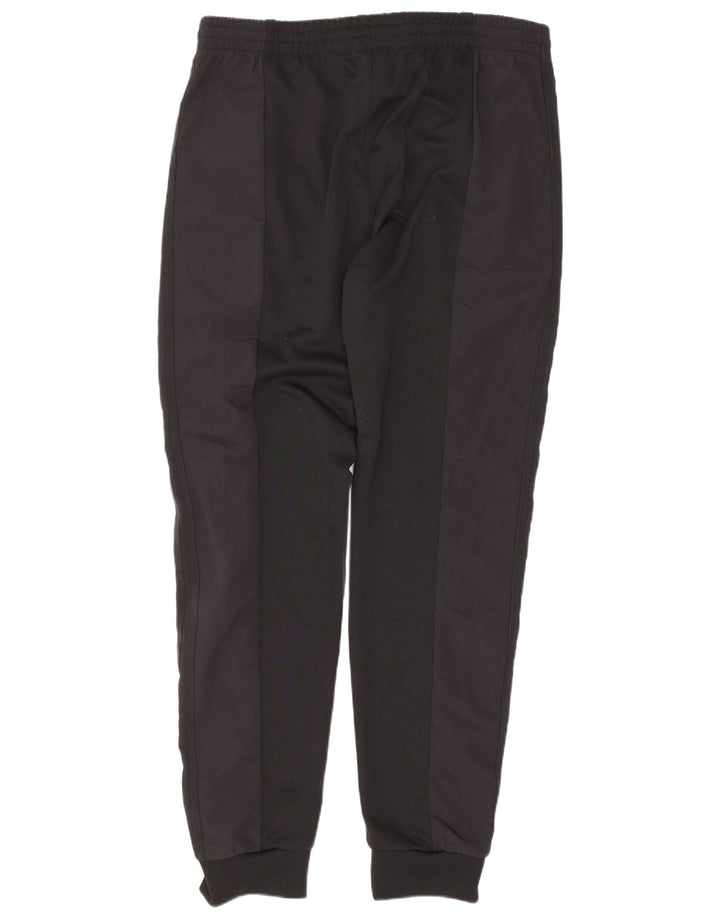 Pantaloni de trening pentru bărbați Adidas Pantaloni de jogging, mari, negru, poliester color bloc