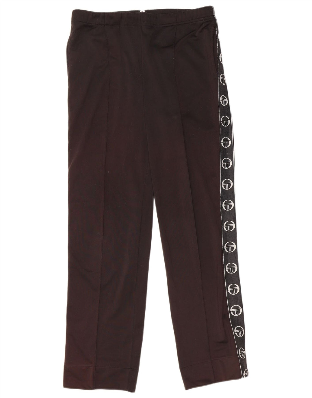 Sergio Tacchini Pantaloni de trening grafic pentru bărbați IT 46 Small Black