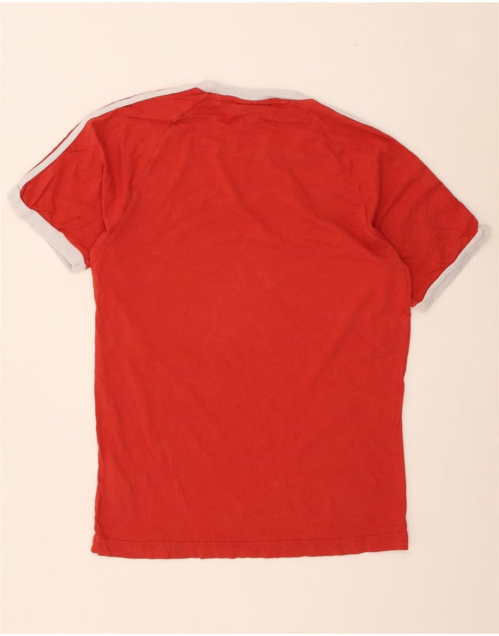 Tricou pentru bărbați Adidas Top Medium Red Bumbac