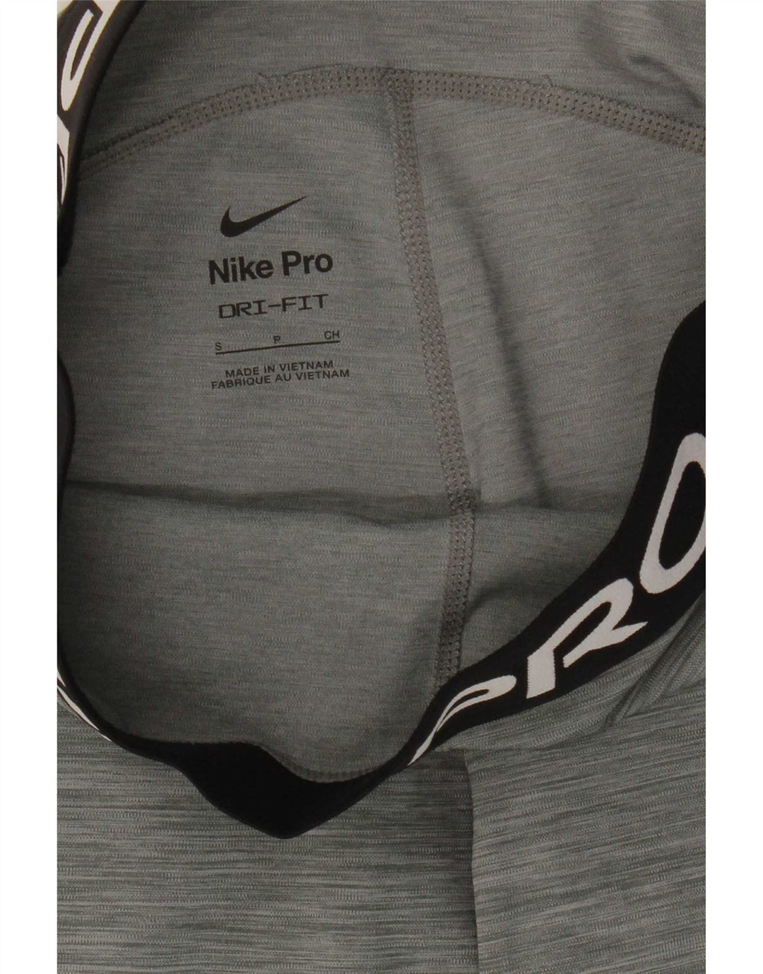Leggings cu grafice Nike Dri Fit pentru femei UK 8 Small Gri Flecked