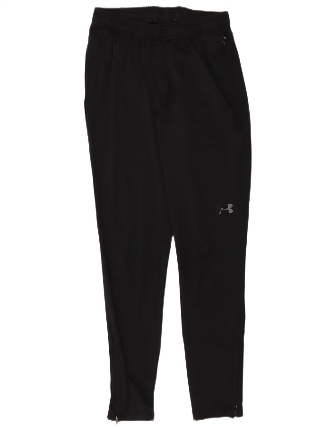 Pantaloni de trening Under Armour pentru bărbați, poliester negru mic