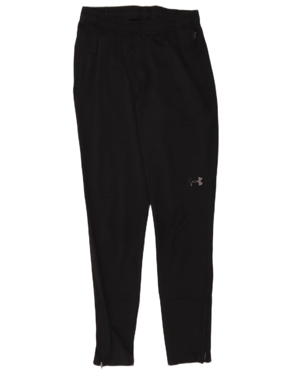 Pantaloni de trening Under Armour pentru bărbați, poliester negru mic