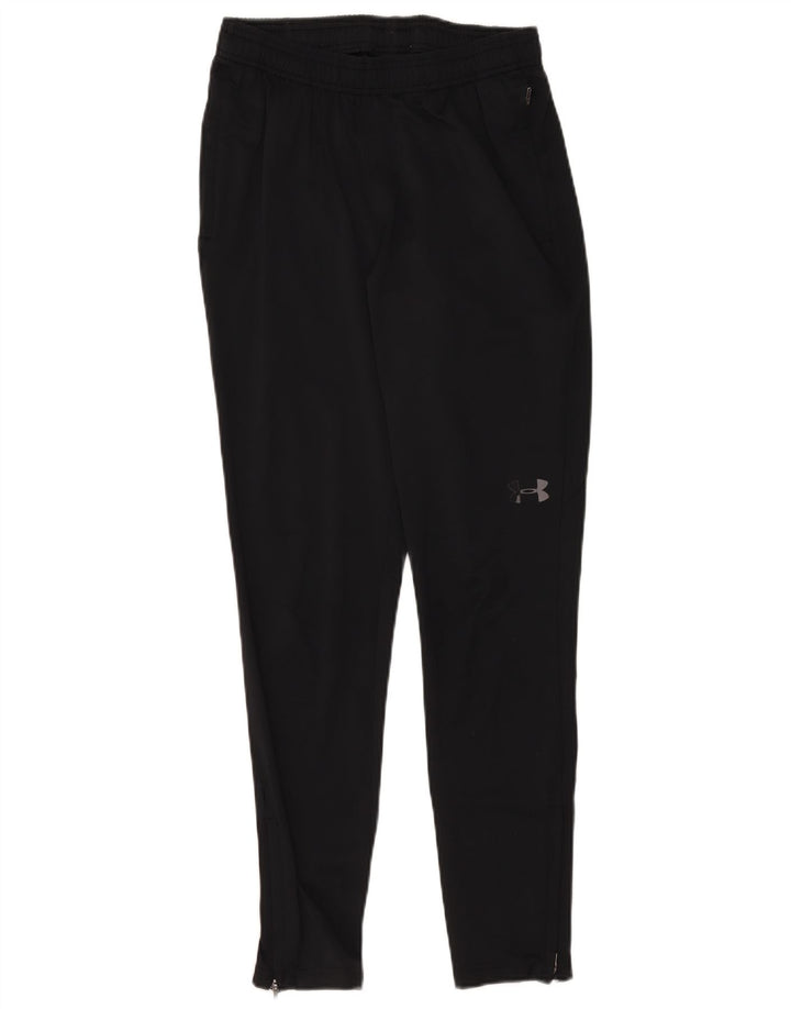 Pantaloni de trening Under Armour pentru bărbați, poliester negru mic