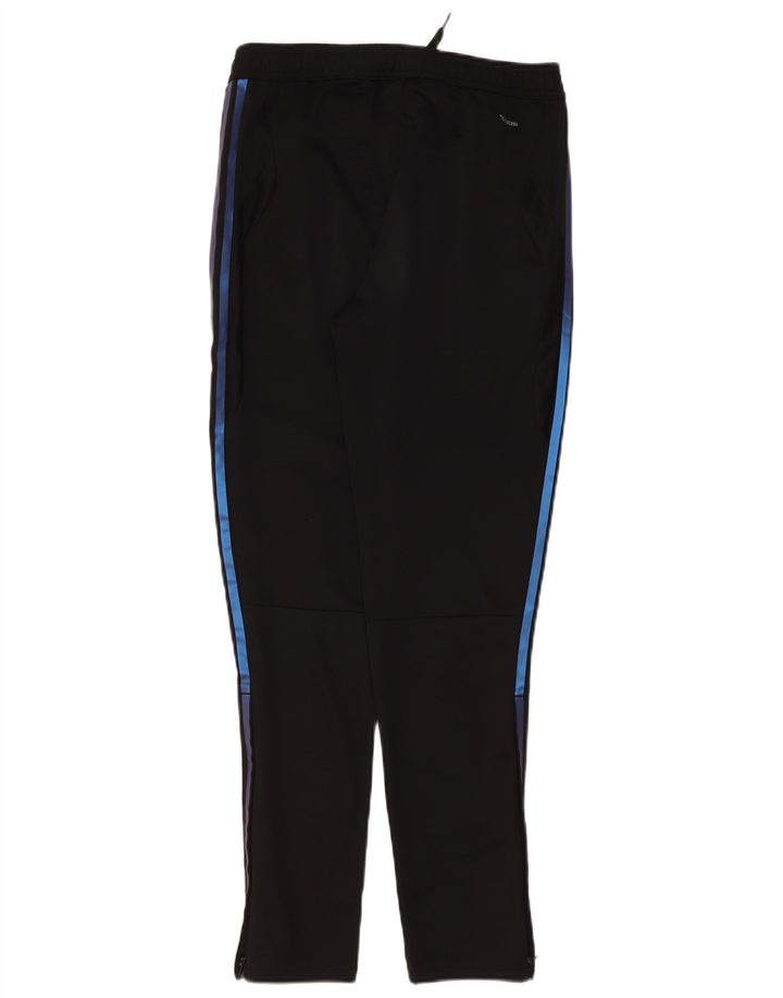 Pantaloni de trening Adidas Climacool pentru baieti 13-14 ani poliester negru