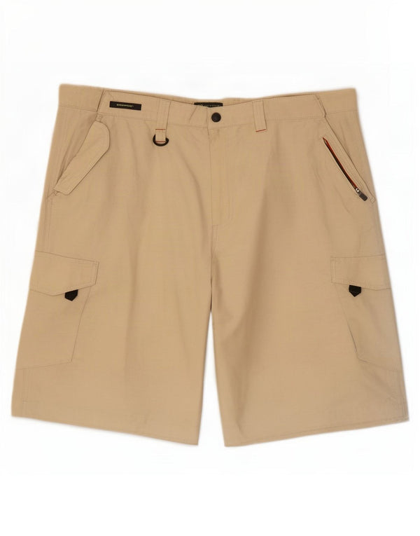 Pantaloni scurți cargo Marks & Spencer pentru bărbați, XL W38, bej