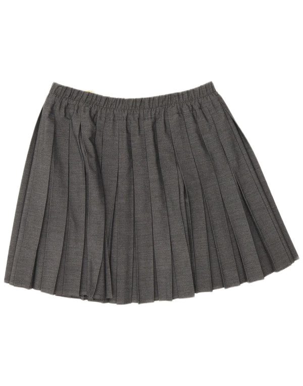 Fusta plisată cu cuțit Ecco pentru femei EU 42 Large W32 Grey Viscose