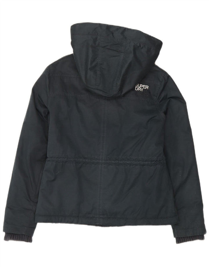 Jachetă Windbreaker The windparka pentru femei Superdry UK 16, mare, bleumarin