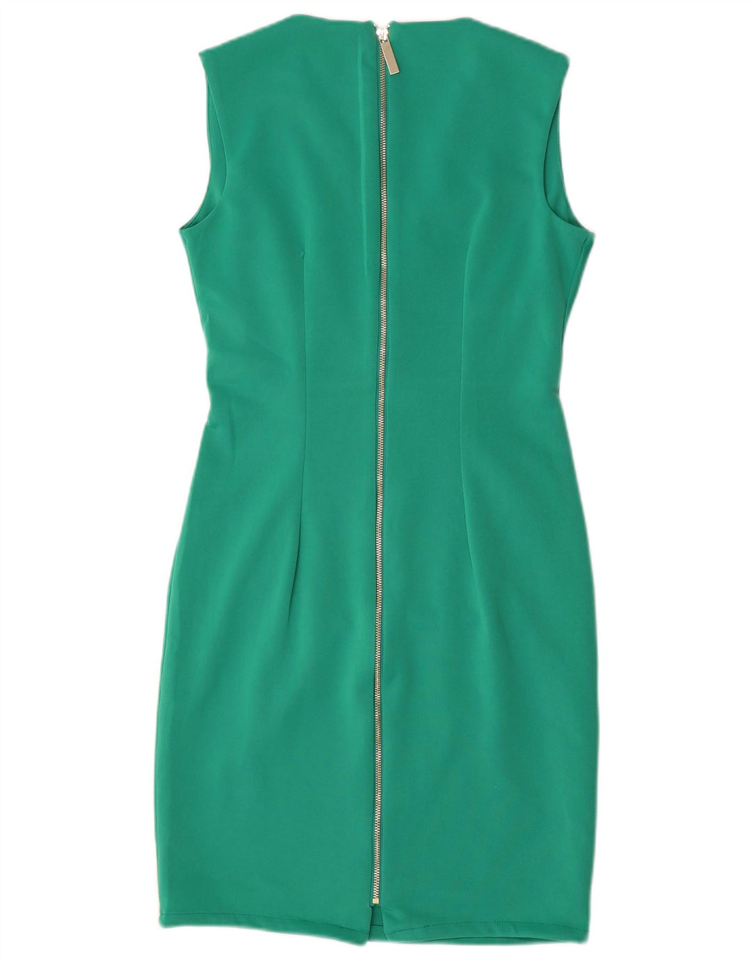 Rochie bodycon fără mâneci pentru femei Coast, cu fermoar complet, UK 12 Poliester verde mediu