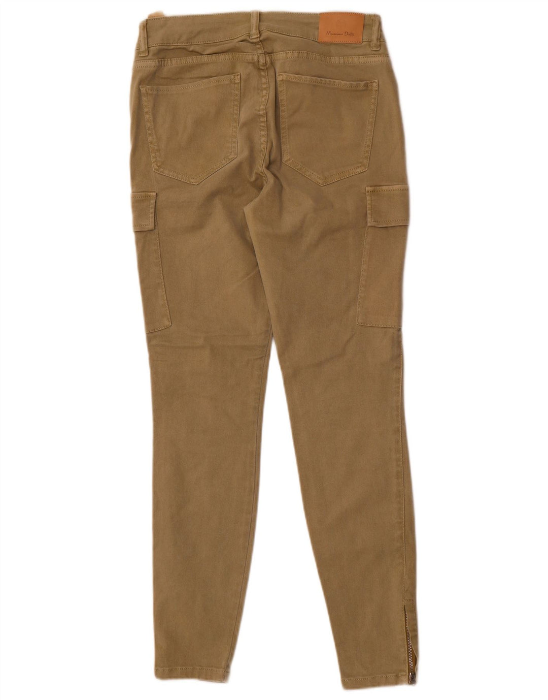 Massimo Dutti Pantaloni cargo skinny pentru femei EU 40 Medium W30 L29 Kaki