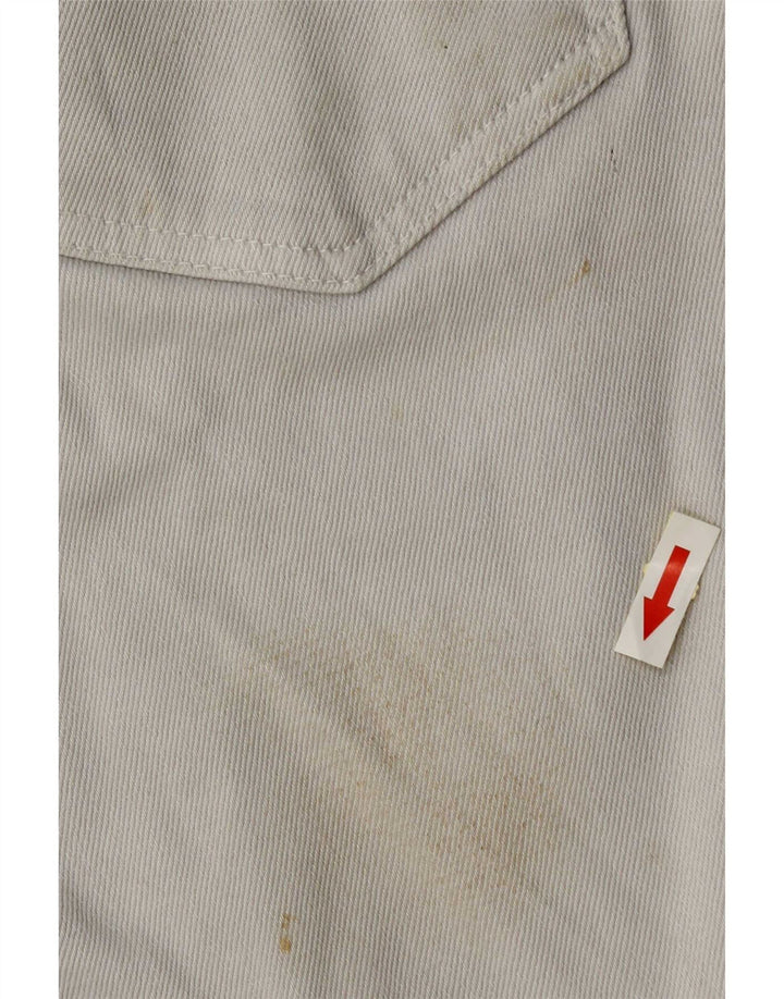 Pantaloni scurți din denim pentru bărbați Zara EU 40 Medium W30 Bej Bumbac