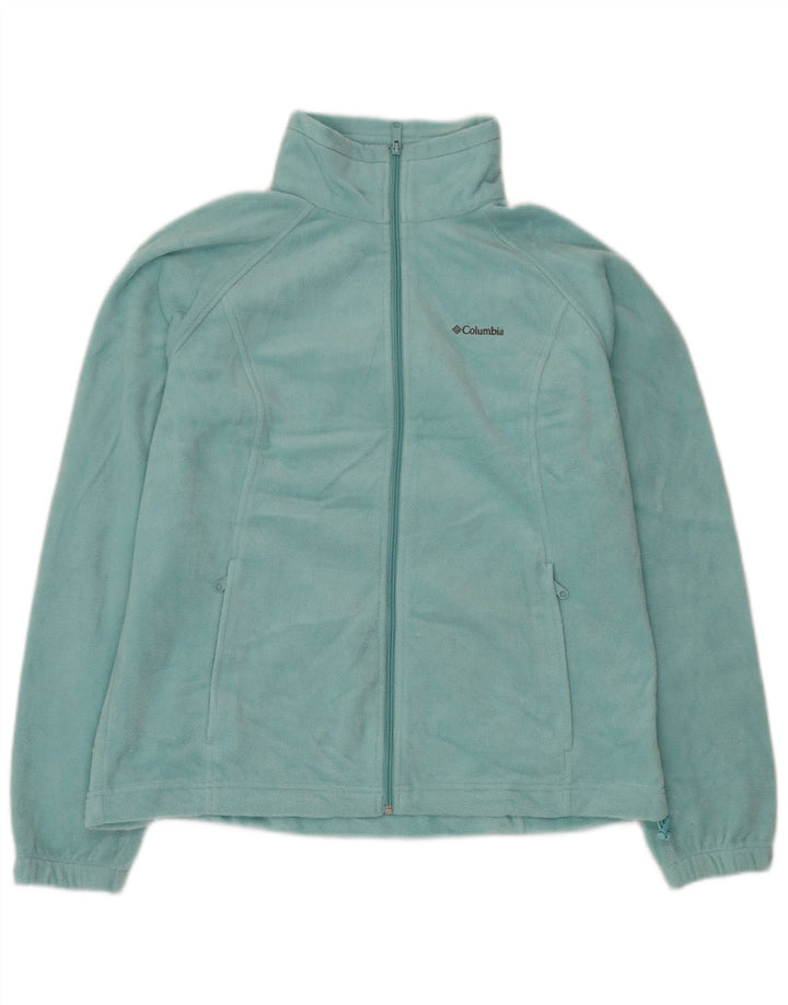 Jachetă fleece Columbia pentru femei UK 18 XL Turcoaz Poliester