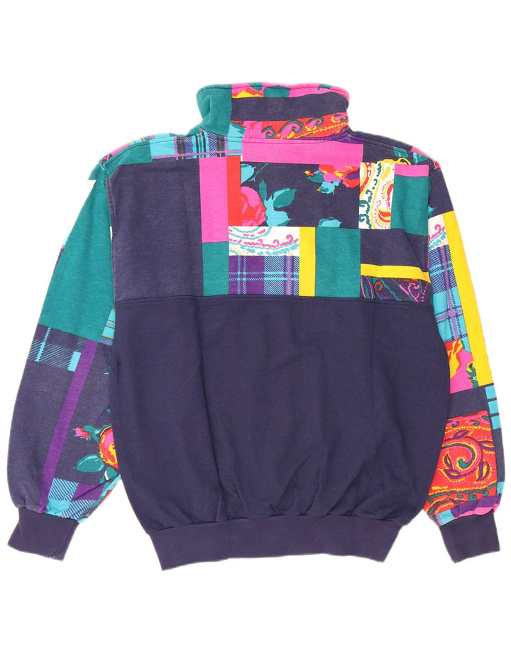 Trening pentru femei TRIGEMA UK 14 Medium Bluemarin Patchwork Bumbac