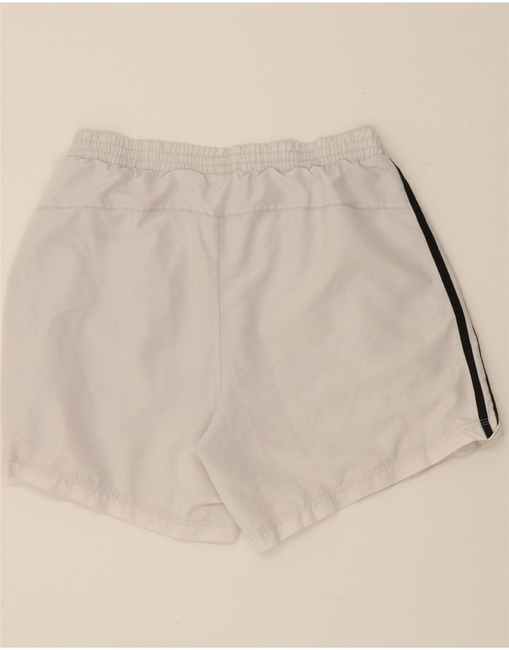 Pantaloni scurți sport ADIDAS pentru bărbați, mari, alb, din poliester