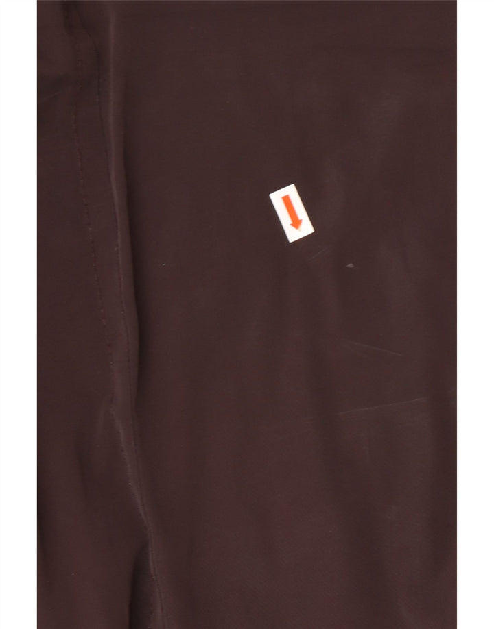 BLAUER Girls Hooded Bomber Jacket 11-12 Years Brown Polyester Vintage Blauer and Second-Hand Blauer from Messina Hembry 