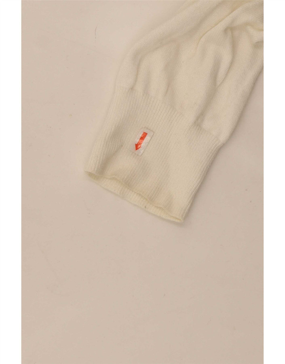 Pulover Tommy Hilfiger pentru bărbați cu decolteu rotund, alb mediu, bloc de culoare