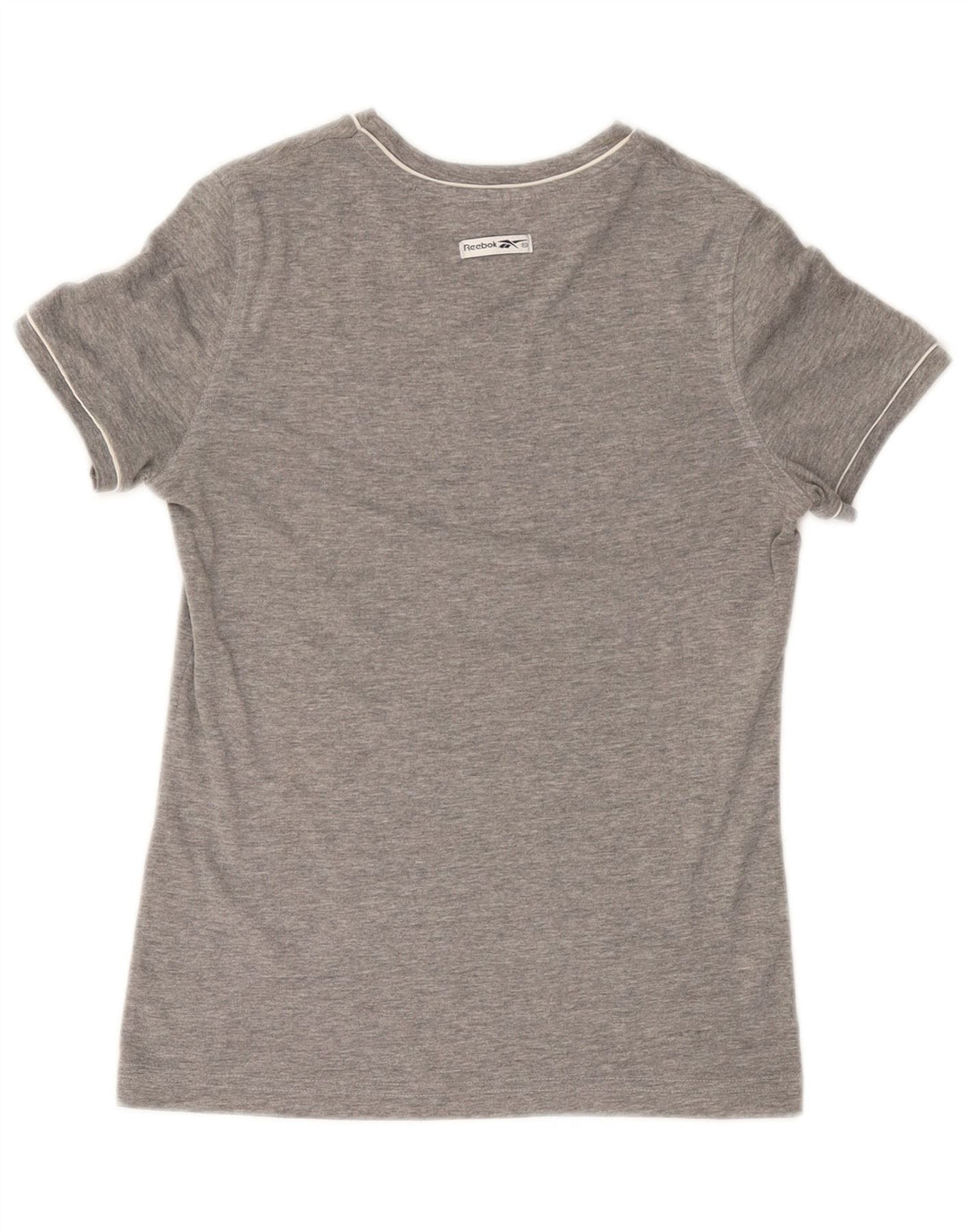 Tricou grafic pentru femei REEBOK Top UK 14 Medium Gri Bumbac