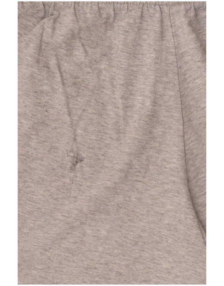 Pantaloni scurți sport pentru bărbați Adidas, din bumbac cu pete gri medii