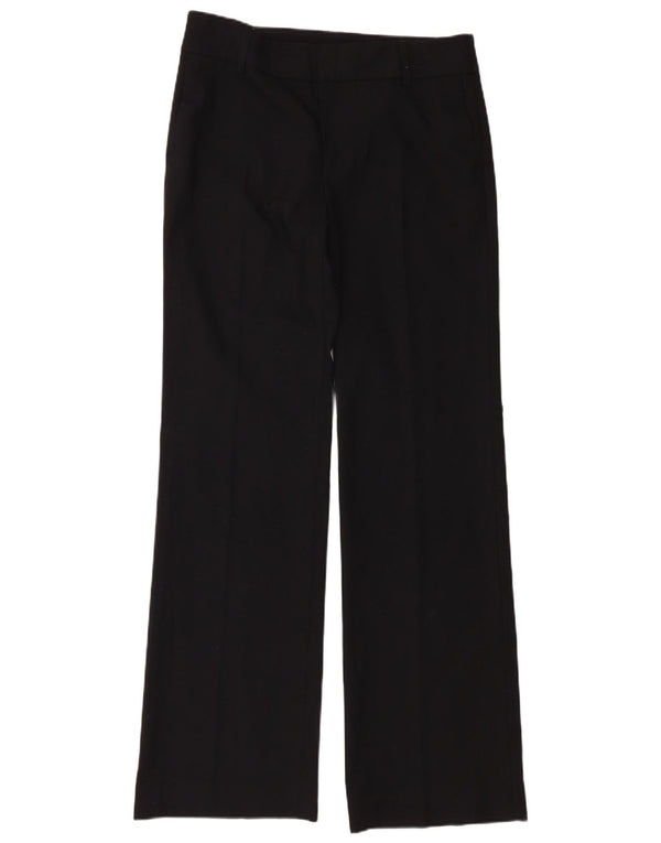 Pantaloni de costum pentru femei cu talie înaltă Zara EU 40 Medium L30 L34 Negru