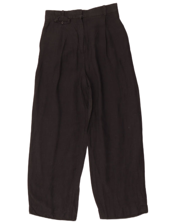 Cos Pantaloni chino pentru femei cu talie înaltă și picioare largi EU 34 XS W26 L26 Negru