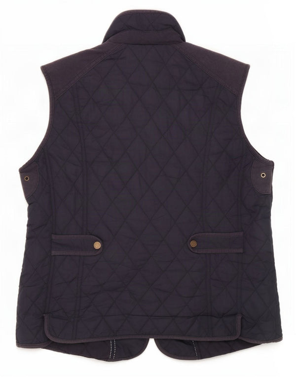 Gilet matlasat pentru femei John Lewis UK 16 mare poliester bleumarin