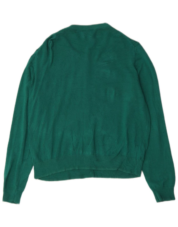 Pulover cardigan pentru femei Marks & Spencer UK 16 mare, verde, viscoză