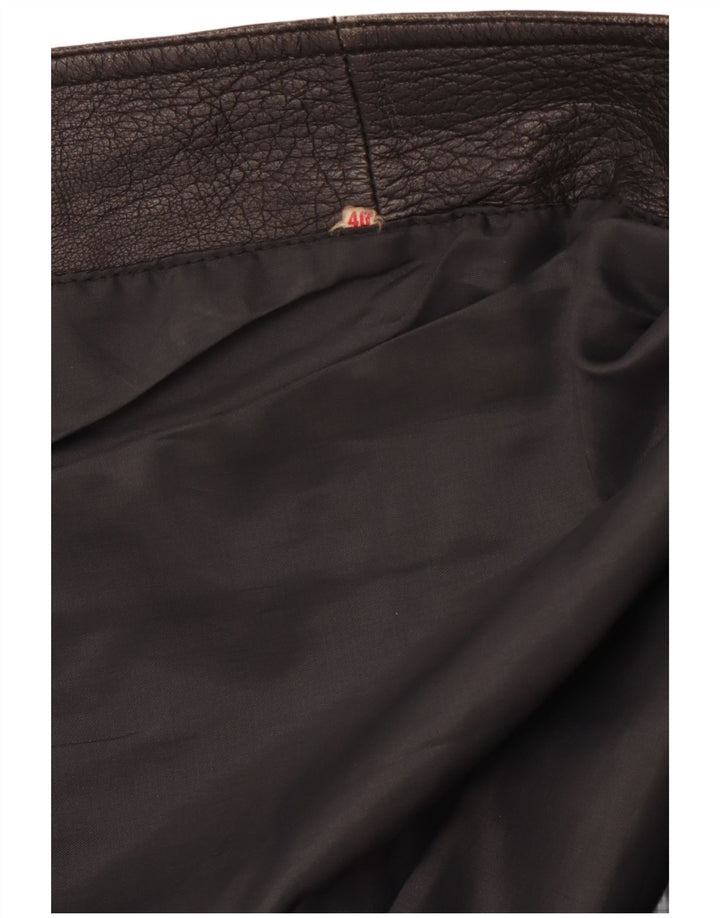 Palton de piele pentru femei VINTAGE IT 40 Small Black