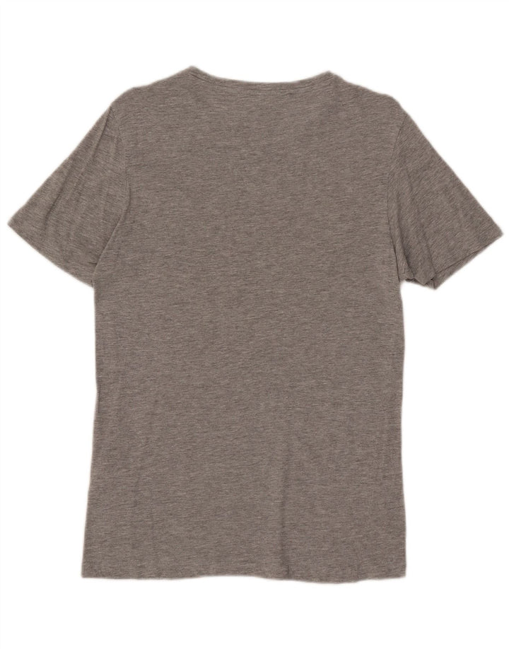 Tricou Jack & Jones pentru bărbați Top mic, gri, bumbac cu pete