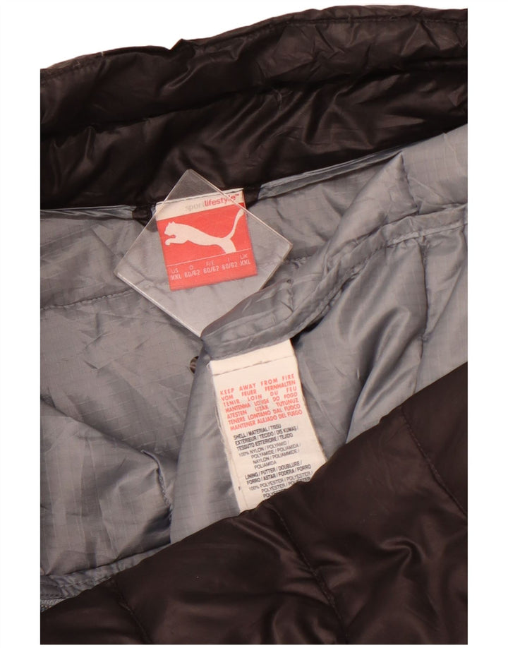 Jachetă căptușită pentru bărbați PUMA UK 44 2XL Nylon negru
