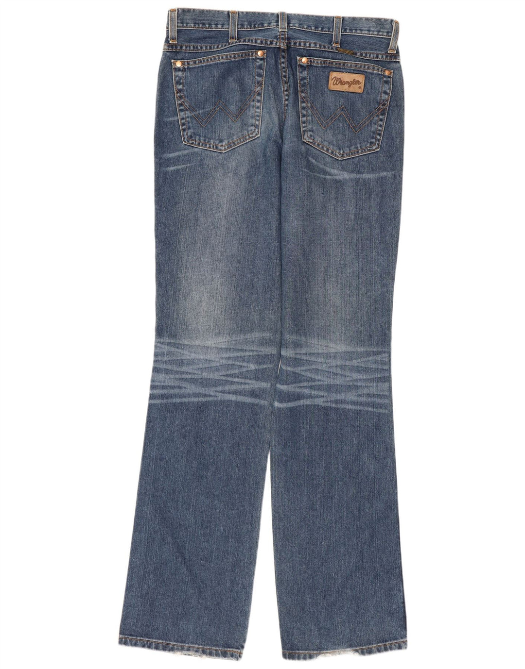 Blugi drepți Wrangler Evolution pentru bărbați W32 L34 Bumbac albastru