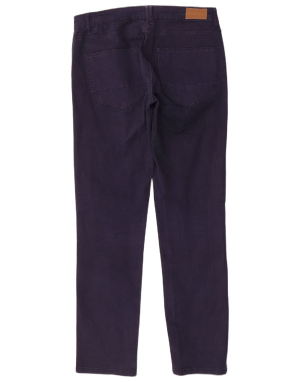 Pantaloni casual slim pentru bărbați Zara EU 42 Mari L32 L31 Bumbac bleumarin