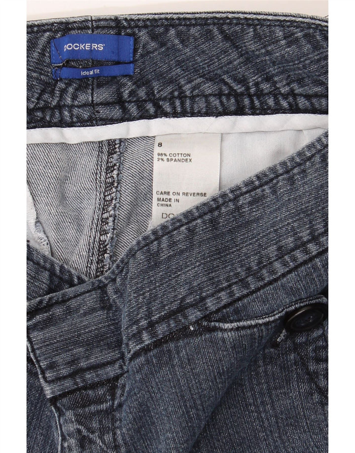 DOCKERS Womens Denim Shorts US 8 Medium W30 Blue Cotton Vintage Dockers and Second-Hand Dockers from Messina Hembry 