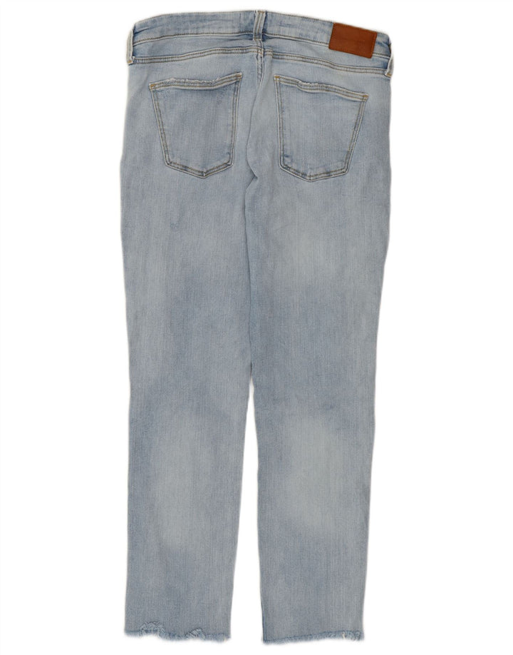 Blugi tăiați pentru damă Zara EU 40 Medium L30 L25 Bumbac albastru