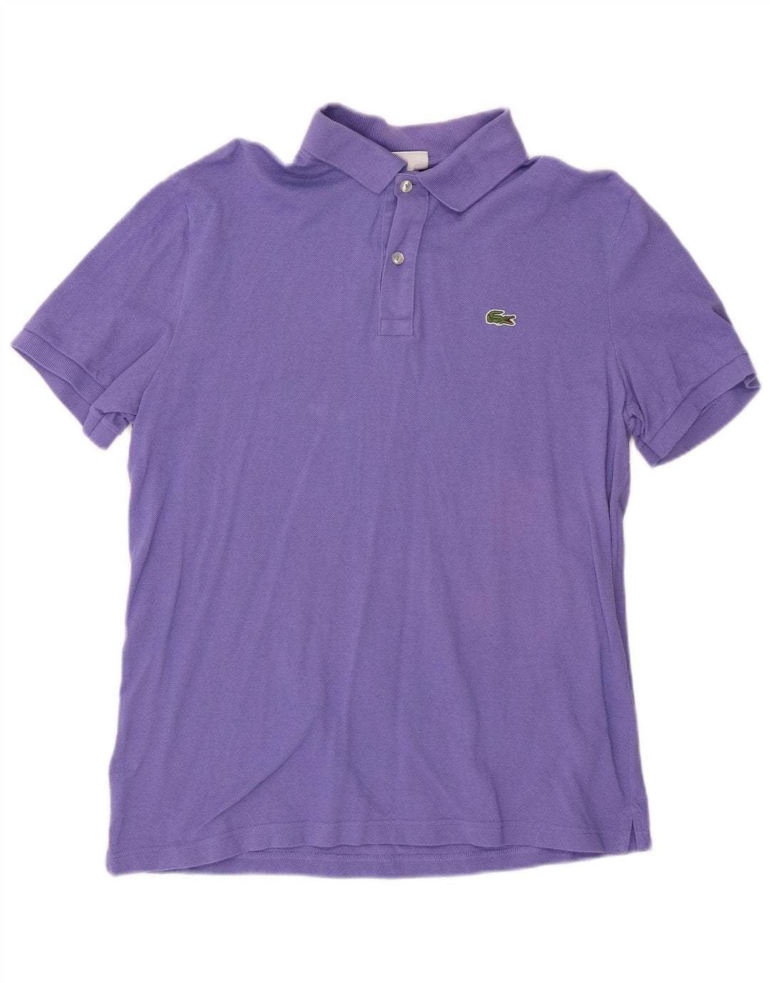 Tricou polo pentru bărbați LACOSTE Slim Fit Mărimea 6 XL Bumbac violet