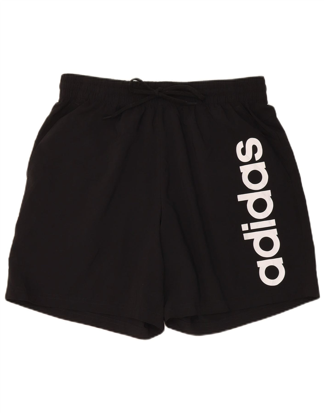 Pantaloni scurți sport grafic pentru bărbați Adidas XL poliester negru