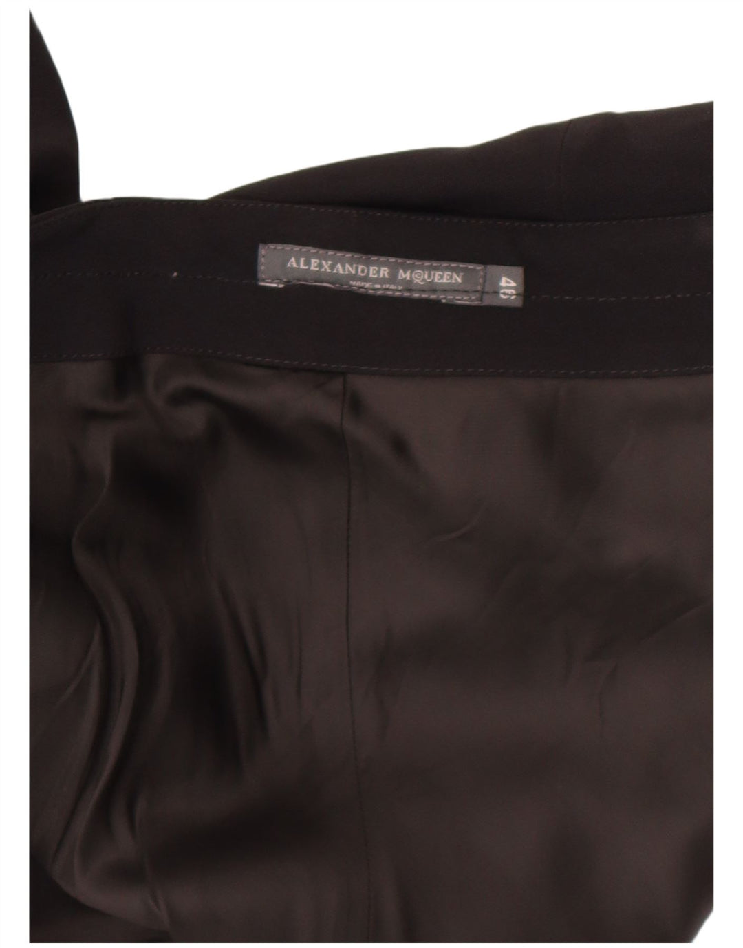 Fustă A-Line pentru femei Alexander Mcqueen IT 46 Large W34 L25 Black Classic