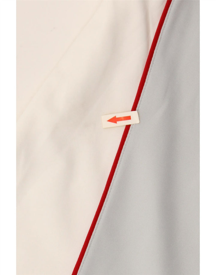 Tricou Bărbați LOTTO Top UK 38/40 Medium White Colorblock Poliester