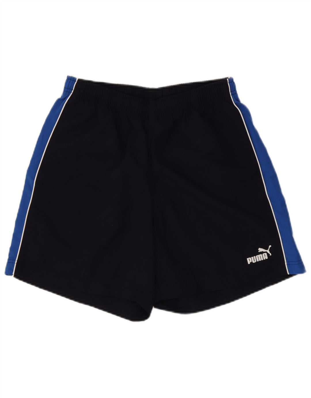 Pantaloni scurți sport PUMA pentru bărbați, medii, albastru, poliester color bloc