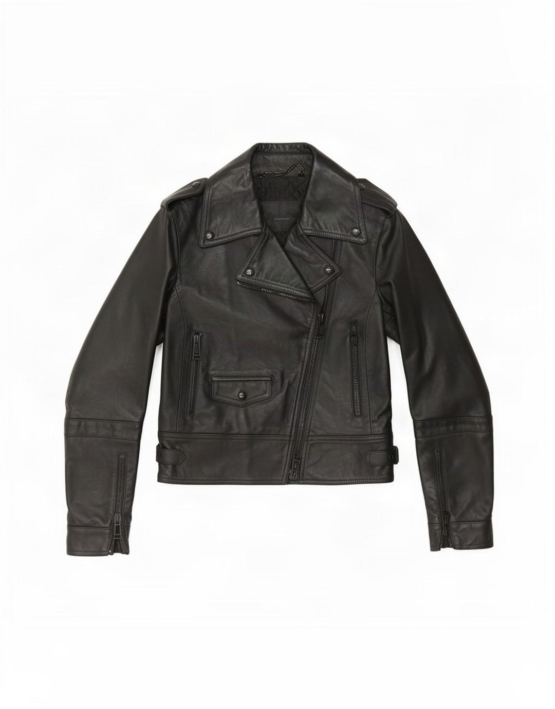 Jachetă Biker din piele pentru femei Belstaff IT 38 XS negru