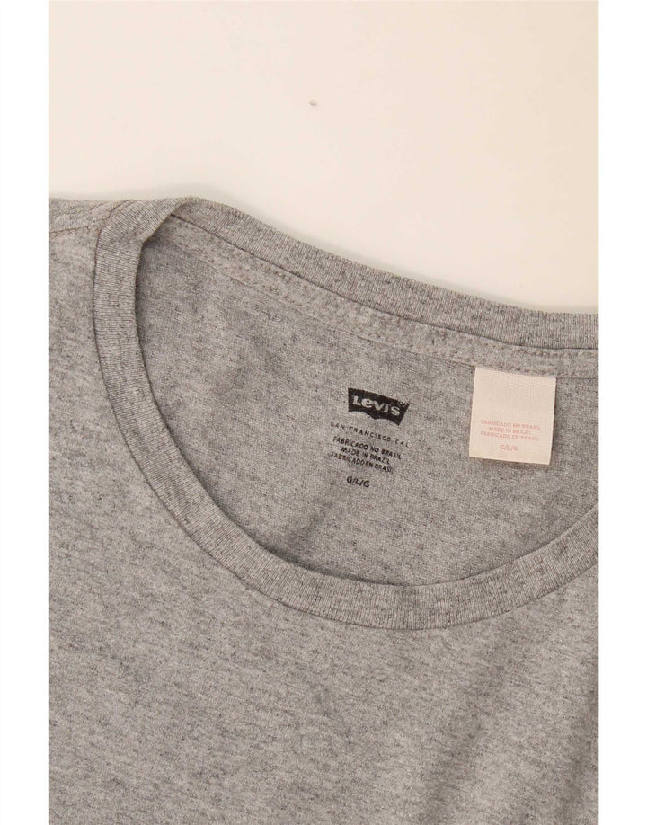 Tricou pentru bărbați Levi's Top mare, gri cu pete